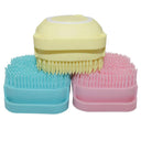 Bath Massage Silicone Brush for Dogs Cats: Gentle Safety Spa Tool  ourlum.com   