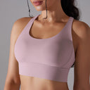 Women's High Stretch Yoga Bra Tank Top for Gym Workouts