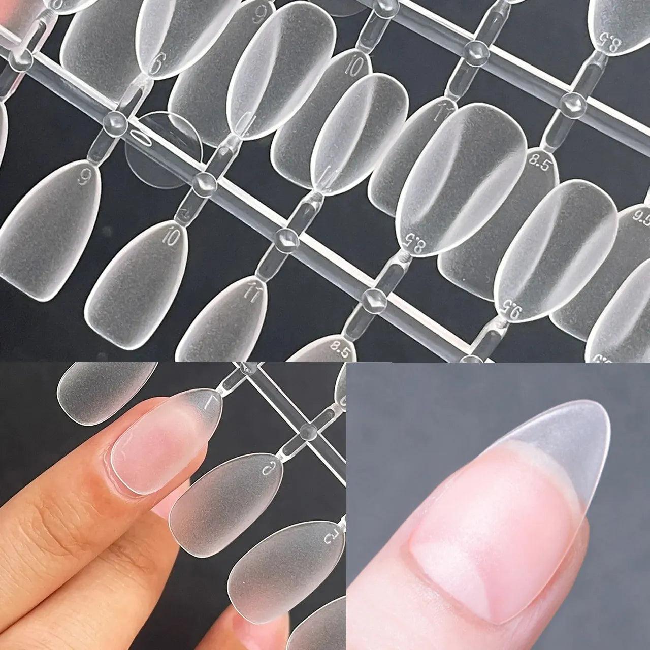 Clear Acrylic Nail Tips Set: Enhance Your Nail Art Game!