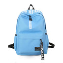 Teenage Unisex Canvas Bag Large Capacity Student Backpack