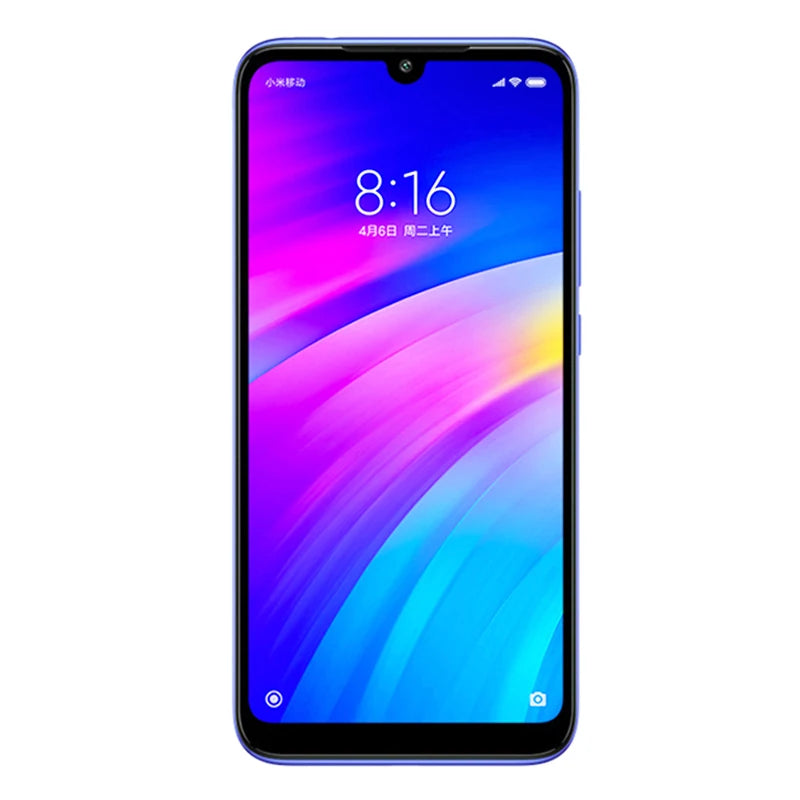 Xiaomi Redmi 7 Cellphone with Phone Case, Dual SIM Solt Cellphone Android Cell Phone Dual Camera Global ROM
