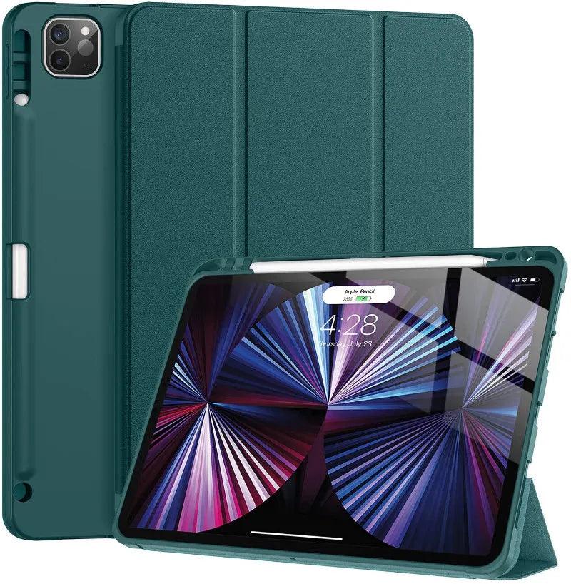 Silicone Case with Pencil Holder for iPad Air: Waterproof & Shockproof  ourlum.com   