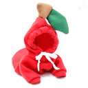 Cute Fruit Dog Clothes for Small Dogs Warm Hoodies Fleece