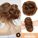 Messy Curly Chignon Bun Wig Stylish Hairpiece for Women