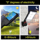 Solar-Powered LED Wall Lamp Eco-Friendly Outdoor Light