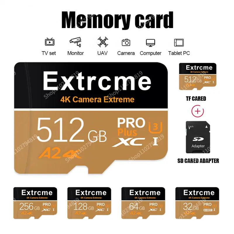 512GB High Speed Micro TF SD Card: Ultimate Storage Solution for Devices  ourlum.com   