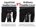 Gel Memory Foam Bike Seat Cover - Comfortable and Waterproof