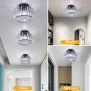 Glass Led Pendant Light Modern Ceiling Lamp Adjustable Fixture