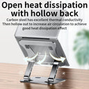 Adjustable Laptop Stand: Cooling Notebook Holder for Comfort