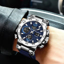 LIGE Men's Ultimate Multi-Function Sports Watch Powerhouse of Style