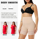 Lace High Waist Shapewear Boyshorts for Tummy Control