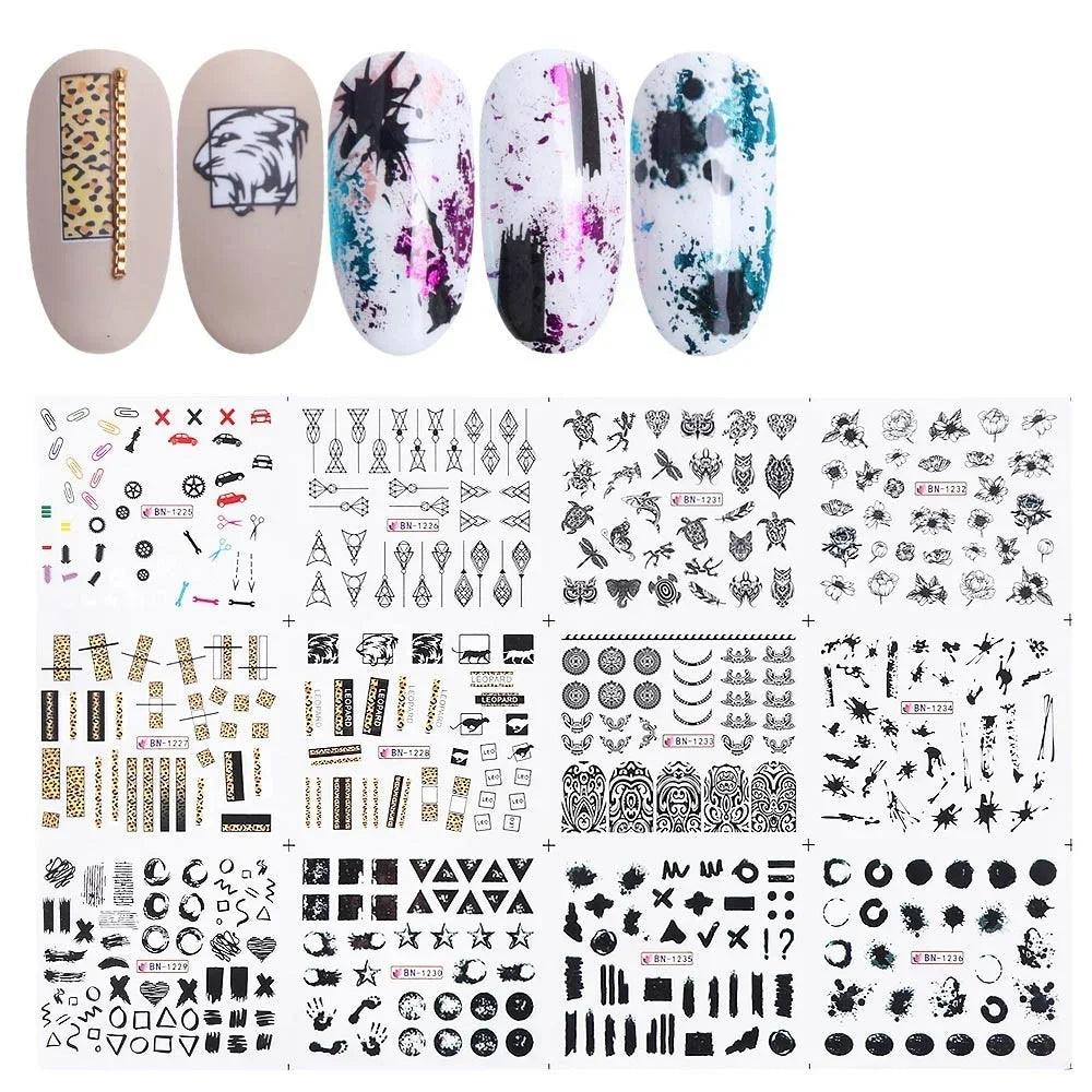 800 Designs  Nail Sticker  ourlum.com   