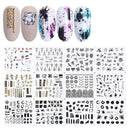 Assorted Nail Sticker Set: Vibrant Designs for Nail Art