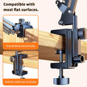 Tablet Holder for Bed with 90cm Metal Arm 360 Rotating Stand