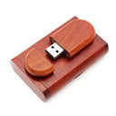 Wooden Engraved Logo USB Flash Drive: Custom Wedding Gift & Storage Options  ourlum.com Rose wood With box 4GB 