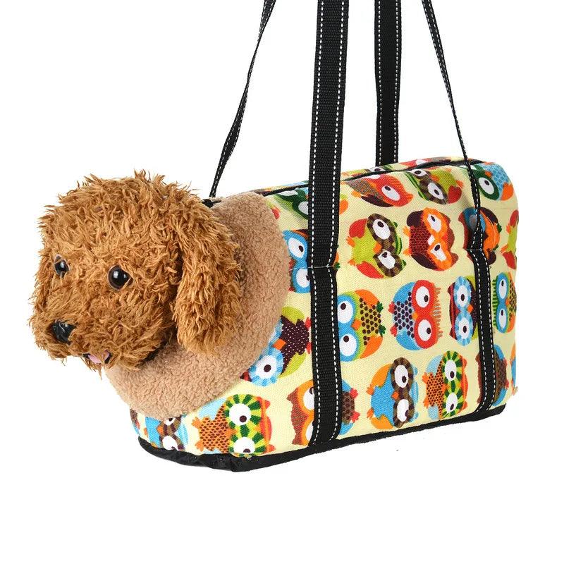 Stylish Fashion Pet Carrier: Cozy Sling Bag for Small Dogs & Cats  ourlum.com   