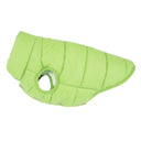 Cozy Winter Dog Jacket with Plush Inner Lining for French Bulldog Chihuahua Puppy  ourlum.com Green XS 