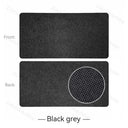 Wool Felt Mouse Pad: Enhanced Desk Protector for Gaming & Office  ourlum.com Dark Grey 80X40 cm 