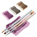 Workspace Organizer: Stylish Nail Brush and Pen Holder Stand