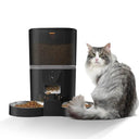 4L Pet Feeder with HD Camera: Automatic Dispenser for Cats and Dogs  ourlum.com black CHINA 