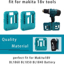 For Makita For Milwaukee For Dewalt 18V Li-ion Battery Holder