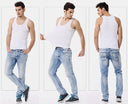 Men's Lightweight Cotton Vest for All Seasons Casual Slim Fit