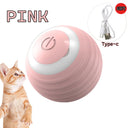 Interactive Cat Toy Ball 360 Automatic Rotating USB Charging