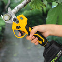 Cordless 30mm Brushless Electric Pruning Shears Dual Gears