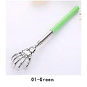 Back Scratcher Telescopic Scratching Back Scratcher Massager Kit  Scraper Extendable Telescoping Itch Health Products Hackle  ourlum.com 01-Green  