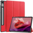  Tab P12 Tri-Fold Magnetic Cover for Xiaoxin: Stylish Protection & Stand功能  ourlum.com red Tab P12 2023 12.7 