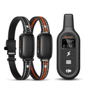 Electric Dog Training Collar: Waterproof Vibrating Bark Control Shock Collar  ourlum.com 2 Collars  