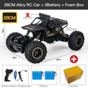 ZWN Off-Road 4WD RC Car With LED Lights - Ultimate Remote Control Truck  ourlum.com 28CM Black 2B Alloy  