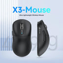 X3 Wireless Gaming Mouse: Ultra-Light Bluetooth 26K DPI Sensor for Gamers  ourlum.com black  