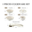 Premium 5-Piece Non-Stick Cookware Set for Effortless Cooking