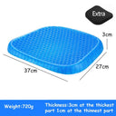 Breathable Gel Seat Cushion for Office and Car Comfort