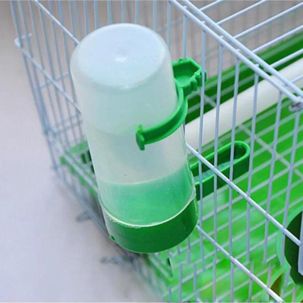 Automatic Bird Feeder Water Drinker Fountain for Pet Parrot Cage  ourlum.com   