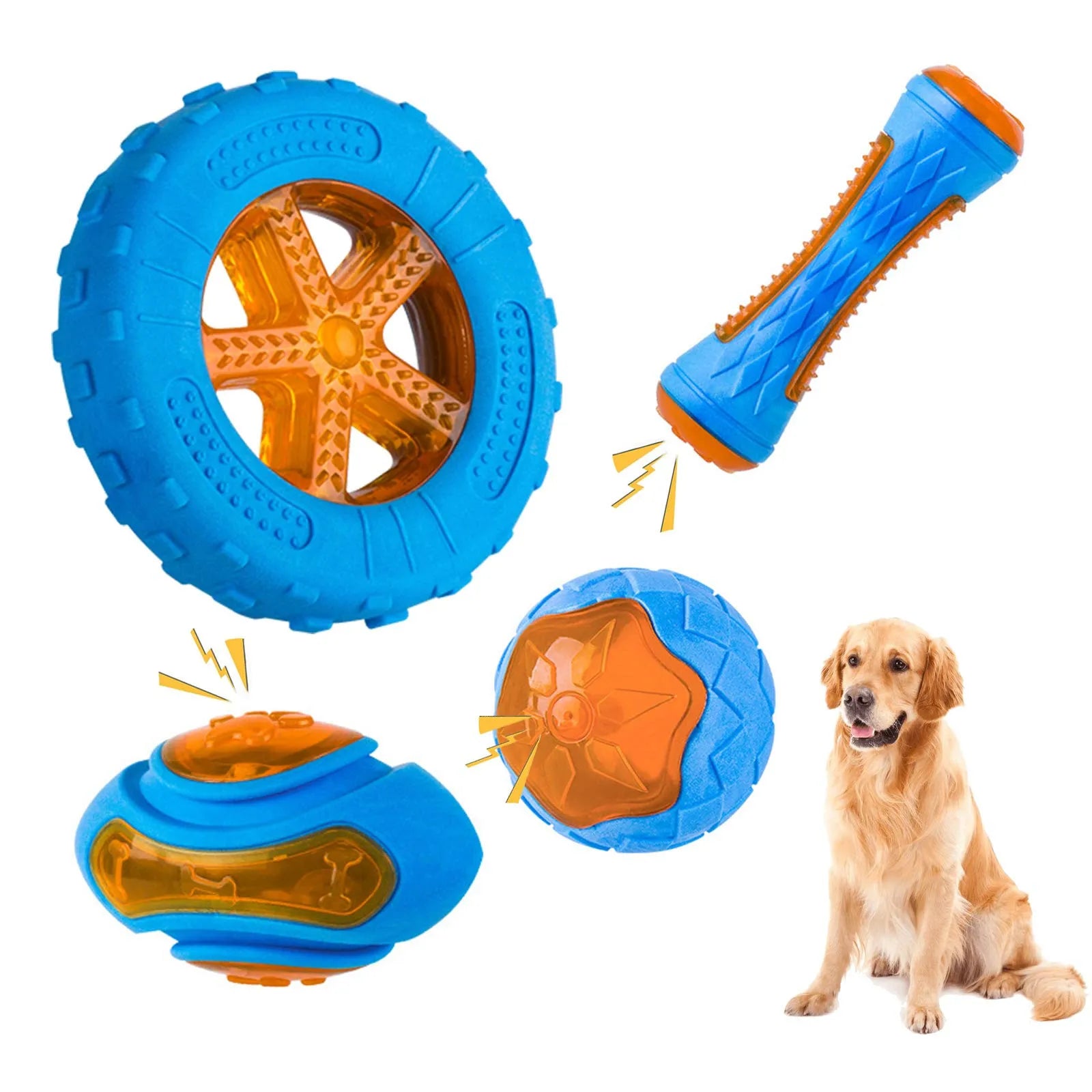 Rubber Dog Chewing Toys: Ultimate Solution for Large Dogs' Dental Health  ourlum.com   