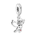 925 Silver Original Charm Beaded Pendant For Pandora Bracelet