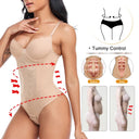 Sculpting Full Body Shaper Thong Bodysuit for Women - Tummy Control & Comfort