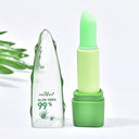 1 Pcs Aloe Vera Magic Lip Balm Color Change Natural Moisture Lipstick Temperature Nutritious Safe Ingredients Care Makeup Lips  ourlum.com SI629  