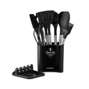 13-Piece Eco-Friendly Silicone Kitchen Utensil Set for Cooking