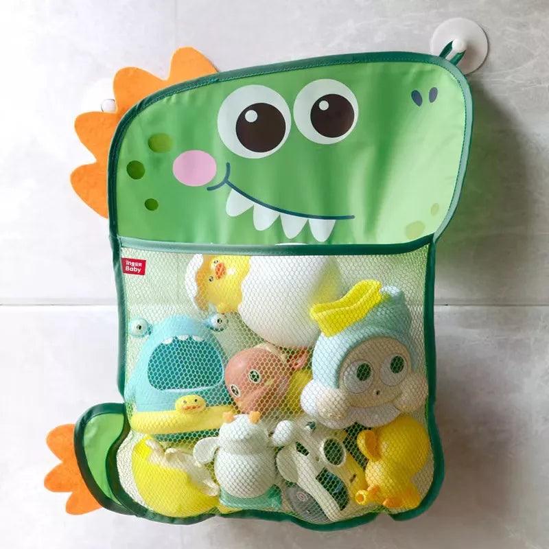 Dinosaur Baby Bath Toys Organizer: Cute & Practical Storage Solution  ourlum.com   