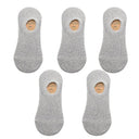 Breathable Mesh Men's Cotton Socks - Pack of 5 Pairs, Non-slip Silicone, Summer Thin Sports Socks  Our Lum 5 grey EU 37-45 