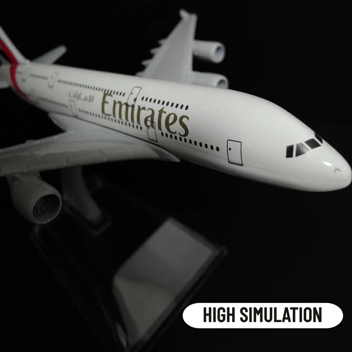 Emirates Airlines Diecast Aircraft Models: High-Quality Replica Collectibles  ourlum.com   