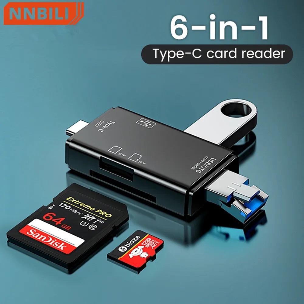 USB Card Reader Adapter: High-Speed Data Transfer Hub for Devices  ourlum.com   