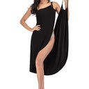 NSANGU Beach Wrap Dress: Stylish Sun Protection Cover-Up