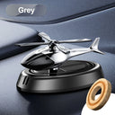 Solar Fragrance Car Air Freshener Helicopter Aroma Diffuser