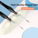 Weasel Hair Art Brushes Set for Versatile Painting Use