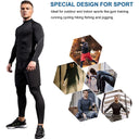 Men's Long Sleeve Compression Gym T-Shirt Quick Dry Top