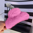 Crab Plush Fur Hair Clip: Trendy Accessory for Girls